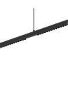 MECA * LÁMPARA LINEAL 38W 4000K NEGRA